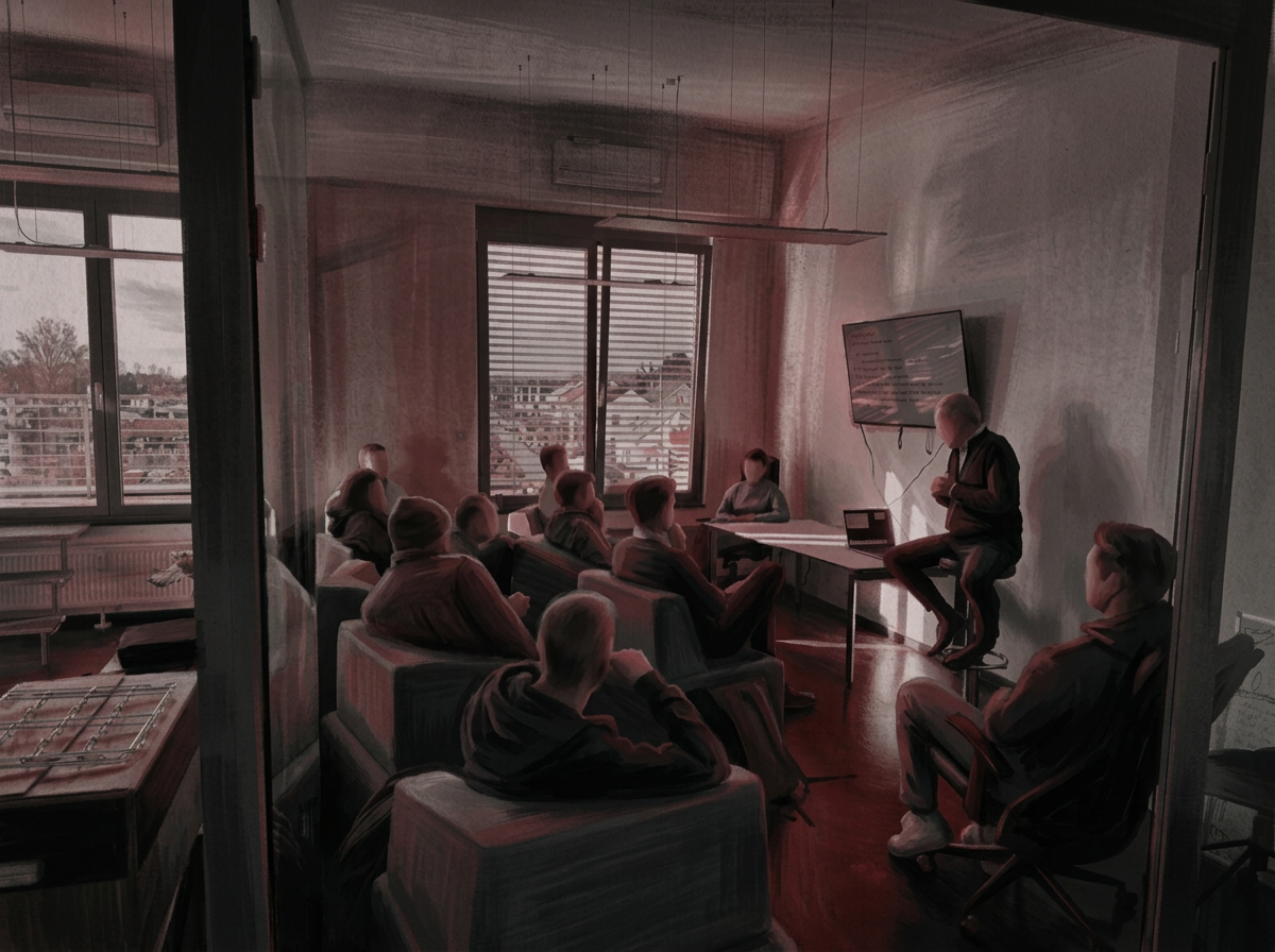 Kunden-Briefing, stilisiert